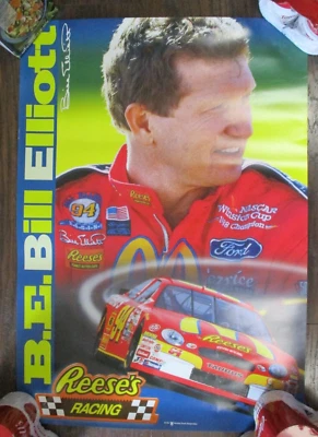 BILL ELLIOTT #94 POSTER 23.5X 16.5 MCDONALD'S REESE'S RACING WINSTON CUP 1999 - Image 1 of 2