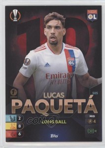 2021-22 Topps Total Football 1st Edition Lucas Paqueta #505