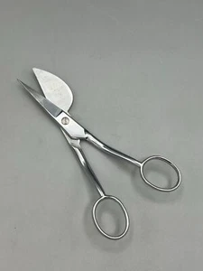 Gingher Germany 6" Scissors Steel Paddle Blade Shears Precision Cutting Fabrics - Picture 1 of 12