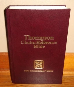 THOMPSON CHAIN-REFERENCE BIBLE-New International Version-1983 Kirkbride-SUPERB! - Picture 1 of 12