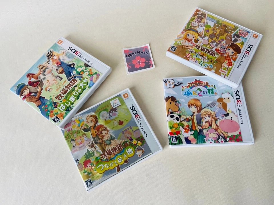 Nintendo 3DS Harverst Moon Story of Seasons Japanese Game Tested Used JP NTSC-J - Image 1 of 1