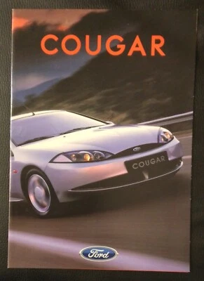 FORD COUGAR April 1998 Car Product Catalogue Brochure Magazine Book / A1 Poster - Image 1 of 2