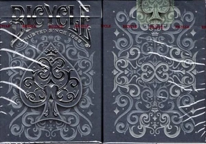 Cinder Bicycle Playing Cards Poker Size Deck USPCC Custom Limited New Sealed - Picture 1 of 3