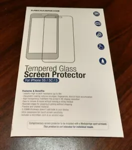 Protector de Pantalla de Cristal Templado para iPhone-NUEVO-Envío con Seguimiento - Imagen 1 de 4