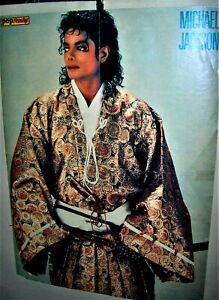 MICHAEL JACKSON  JAPANESE Outfit Pop Rocky Poster European Import 