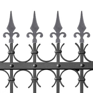  Metal Gate Finials Fence Topper Wrought Iron European Style