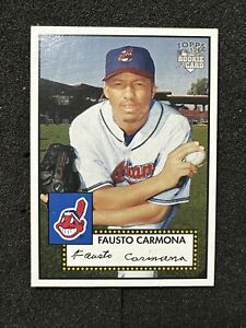 FAUSTO CARPMA #74 2006 Topps '52 Rookies QTY Cleveland Indians