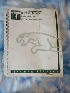 Jaguar  1995 MY-On Service Bulletin Compilation Sedan Range Book Notebook - Bild 1 von 10