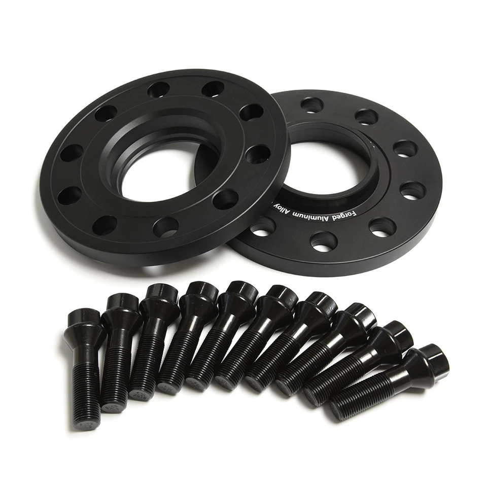 Espaciador de talón forjado PCD5x120 2 piezas 12 mm para BMW 328i, 650i, 640i, 740i, 740Li, M3, Z4 Foto 1 de 4