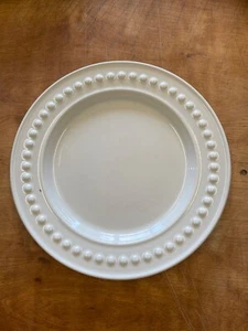 Fapor Portugal DELMAR WHITE Dinner Plate 11 1/2" 1 ea 8 available - Picture 1 of 3