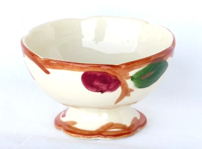 FRANCISCAN Raised Sherbet Bowl - Collectable Single APPLE Pattern Perfect Gift - Image 1 of 4