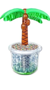 Syncfun 60" Inflable Palmera Enfriador Bandeja de Bebidas Playa Piscina Fiesta Decoración Verano - Imagen 1 de 3