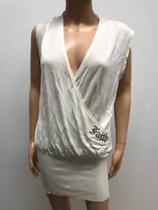 Woman Dress Faith Connexion Size S Color White New !!! - Picture 1 of 8