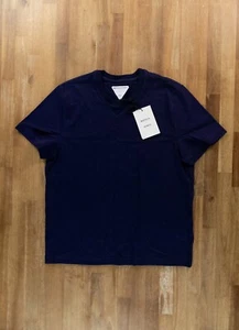 (SIN IMPUESTO ADUANERO) BOTTEGA VENETA Sunrise unicornio púrpura algodón camiseta mediana - Imagen 1 de 7