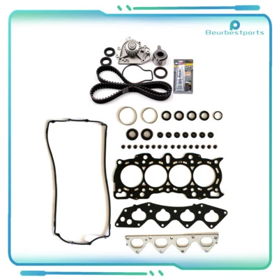 FOR HONDA CR-V 1997-2001 2.0L TIMING BELT WATER PUMP HEAD GASKET SET US NEW US - Image 1 of 4