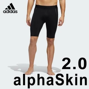 ADIDAS ALPHASKIN 2.0 PRM TIG ST TECH COMPRESSION SHORTS AEROREADY BLACK FJ6144 L - Picture 1 of 12