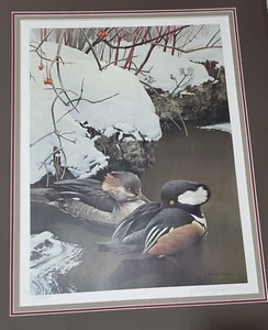 Robert Bateman 1975 Signed LE Wildlife Art Print 23" X 17" - Picture 1 of 5