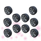 10PCS RC Car Tires 4.8CM Wheels for DIY Toy Model Accessories