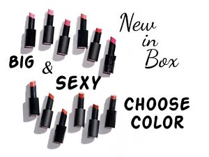 BUXOM Big & Sexy Bold Gel Lipstick .09oz/2.8mL Big And Sexy NEW In Box CHOOSE