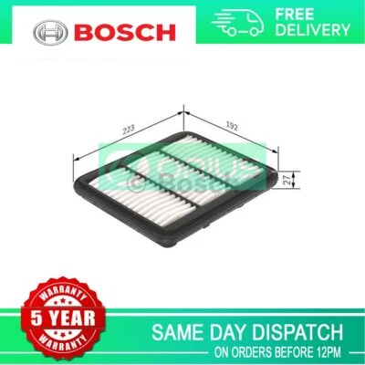 Filtro de aire Bosch para Chevrolet Matiz 2005-2013 0,8 1,0 96591485 Foto 1 de 4