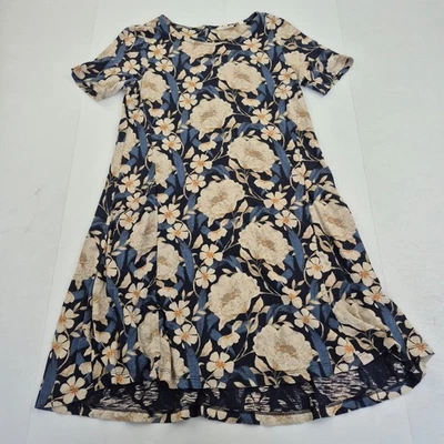 Vestido FAT FACE 8 azul para mujer mezcla de algodón hasta la rodilla... - Imagen 1 de 4