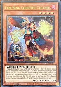Feuerkönig Höfling Ulcanix • MP25-DE262 • Ultra Rare • 1. Auflage • NM/M • Yu-Gi-Oh! - Bild 1 von 1