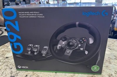 Logitech G920 Driving Force Racing Wheel & Pedals para Xbox Series X|S, Xbox Nuevo. Foto 1 de 4