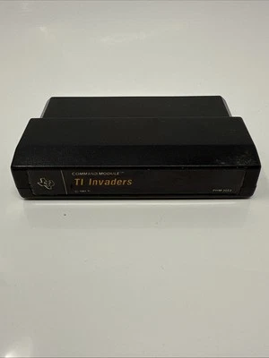 TI INVADERS Texas Instruments TI-99/4A Cartridge  1981 Untested PHM3053  - Image 1 of 4