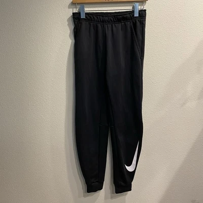 Nike Therma-Fit Polyester Pants Size Small w/Cuffed Ankles Slash Pockets - Image 1 of 4