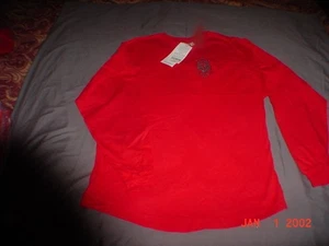 ¡¡¡Nuevo!!! Camiseta manga larga Arkansas State Red Wolves para mujer -ROJA X-pequeña - Imagen 1 de 5