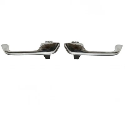 For GMC Jimmy 1990 1991 Door Handle Driver and Passenger Side Pair Outer Chrome - Изображение 1 из 4