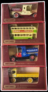 Matchbox Models Of Yesteryear Model Vehicle Ford Tanker Steam Wagon Vehicle - Picture 1 of 2