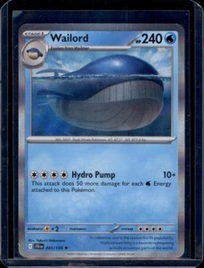 Wailord SV09: Journey Together Pokémon #041/159 Holo Rare NM+ - Bild 1 von 2