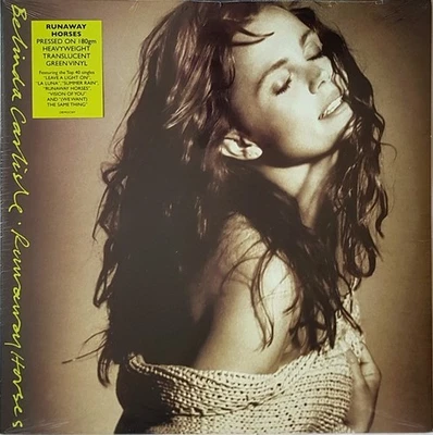 BELINDA CARLISLE - RUNAWAY HORSES - LP - TRANSLUCENT GREEN VINYL - RARE LE - NEW - Image 1 of 4