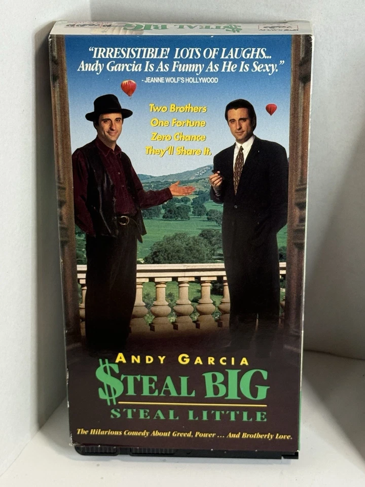Steal Big Steal Little 1995 VHS Rare Hard To Find Foto 1 de 2
