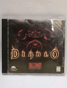 VTG Diablo (1996) RPG PC Windows 95 CD-ROM Video Game Blizzard Action Adventure - Picture 1 of 5