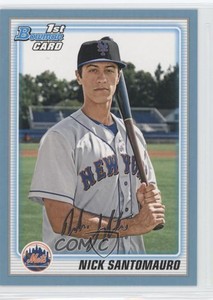 2010 Bowman Prospects Blue /520 Nick Santomauro #BP9