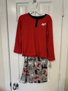 Carter's 2pc Fleece Pajama Set Sz 7 (NWT) - Picture 1 of 5