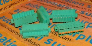 PHOENIX FKCT 2.5-5.08 9 POSITION COMBICON PCB CONNECTORS LOT OF 5 NEW!! WOW!! - Picture 1 of 1