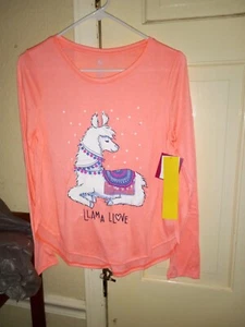Girls 2-Piece Tunic & Thermal Leggings Pajama Set with Socks Size 18 - Picture 1 of 4