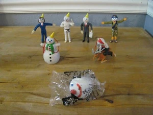 Jack in the Box Restaurant PVC Bendable Figures Christmas Ornaments Antenna Topp - Picture 1 of 9