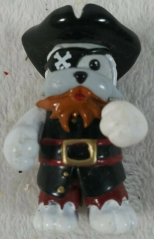 Ganz Webkinz Figurine Vintage Pirate Eye Patch Puppy Dog Action Figure Toy Cover