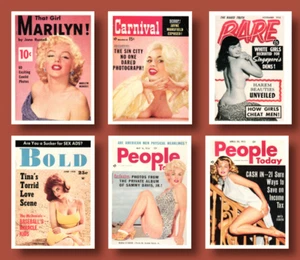 Pressa per lavello cucina 1992 PIN-UP TASCABILI 1-36 / MAGNETI FRIGORIFERO / magnete pick - Foto 1 di 31