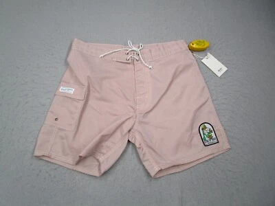 Katin Board Shorts Mens 32 Pink 6" Corkey Trunk Surf Swim Beach Heritage - Image 1 of 4
