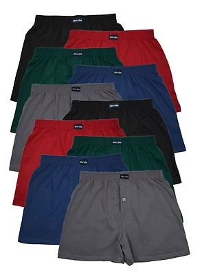♣ 10 Boxer Uomo Pantaloncini Hipster Pantaloni Short Pant Mutande Mutandine - Immagine 1 di 2