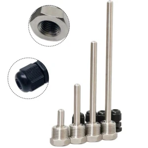Thermowell G 1/2 Thread For Temperature Sensor Immersion Sleeve Pocket Set X2 - Picture 1 of 71