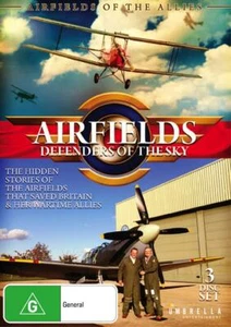Airfields - Defenders Of The Sky (DVD, 2015, 3-Disc Set) Region All - Picture 1 of 1