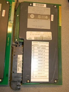 Allen Bradley 1771-IT (12-24V) Fast Response DC Input Module With 1771-WA - Bild 1 von 3