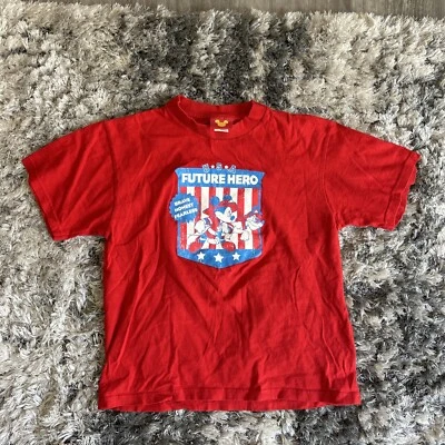 Camiseta De Colección Juvenil Talla Mediana M EE. UU. Future Hero Mickey Mouse Manga Corta Foto 1 de 4
