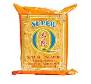 Fideos especiales Palabok Super Q 454g Filipinas fideos asado pasta de maíz - Imagen 1 de 1